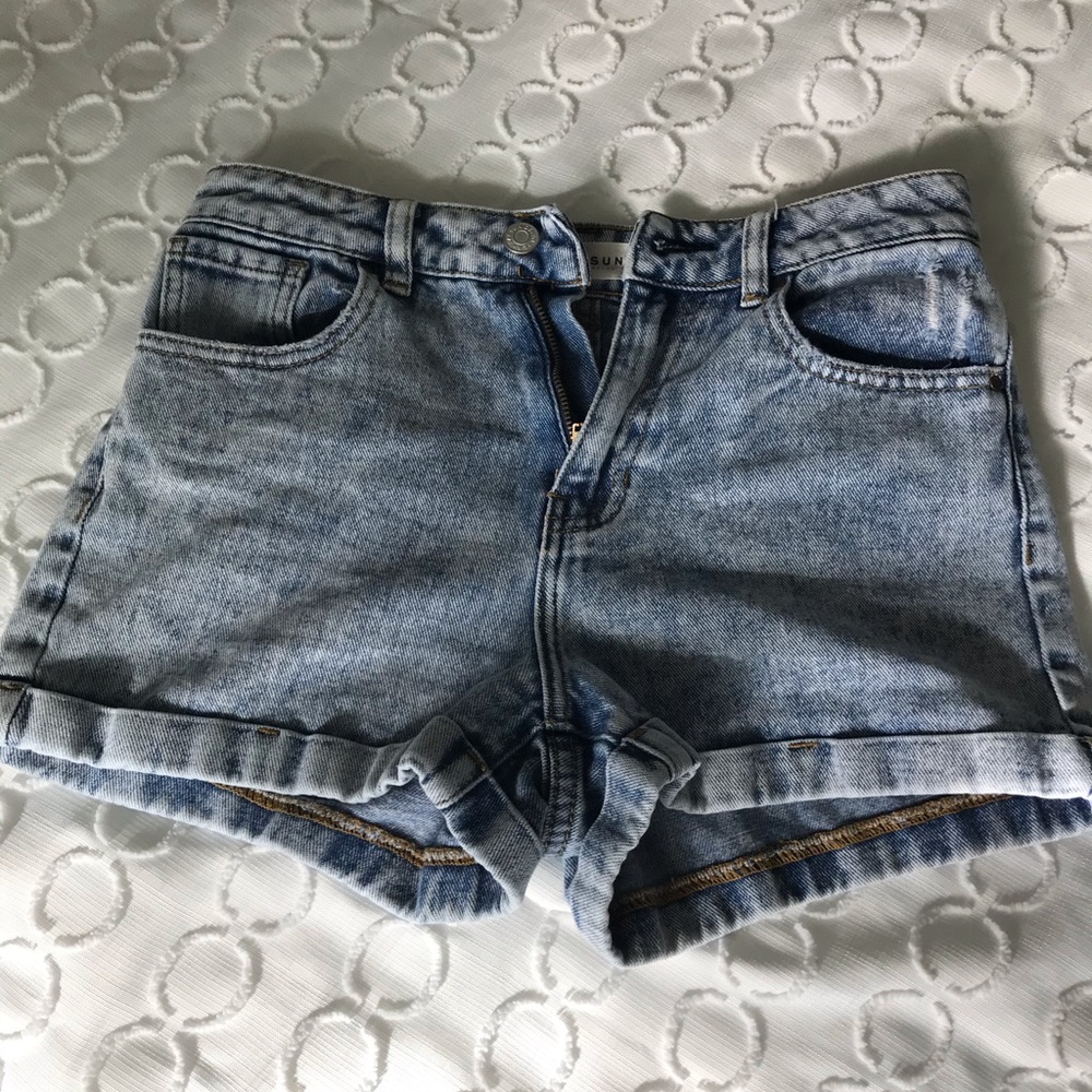 PacSun denim shorts
